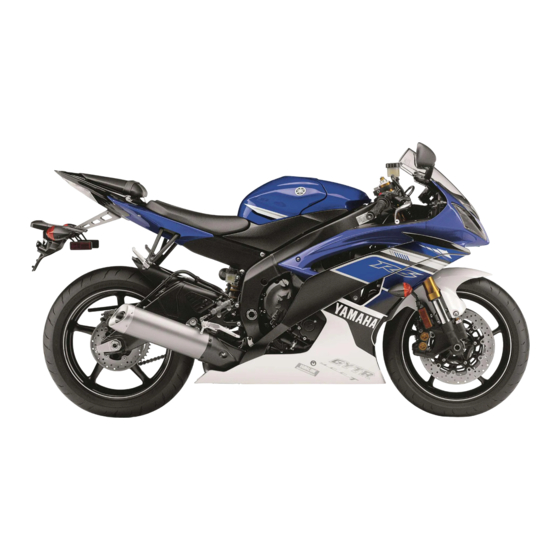 Yamaha YZF-R6 Owner's Manual