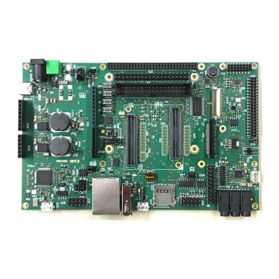 Phytec phyCORE-STM32MP1 Quick Start Manual