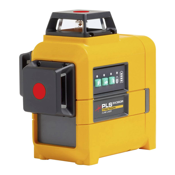 Fluke PLS 3X360R User Manual