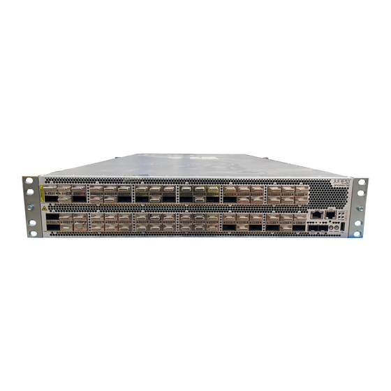 Juniper QFX10002-36Q Ethernet Switch Manuals