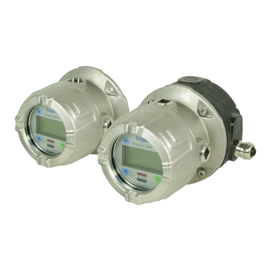 Dräger Polytron 8000 Series Instructions For Use Manual