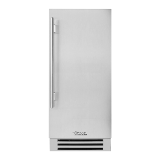 TRUE RESIDENTIAL TUI-15-R-SS-D Install Manual And User Manual