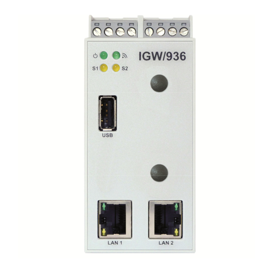SSV IGW/936 First Steps