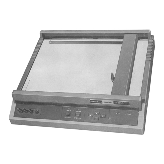 Tandy Radio Shak TRS-80 FP-215 Manuals