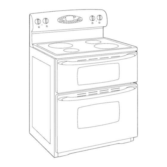 Maytag MER6755AAS - 30" Smoothtop Electric Double Oven Installation Instructions Manual