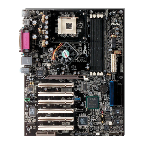 AOpen AX4R Plus Online Manual