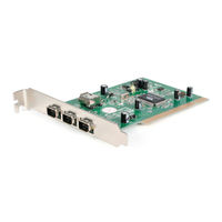 StarTech.com PCI1394_2 Instruction Manual
