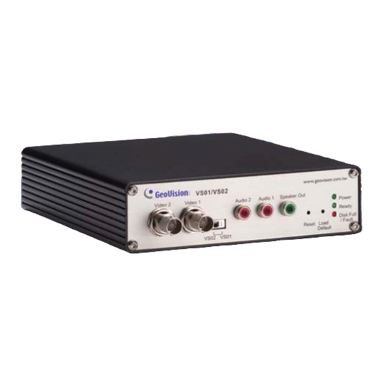 GeoVision Surveillance System V8.4 Installation Manual