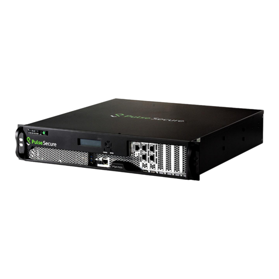 Pulse Secure PSA7000 Hardware Manual