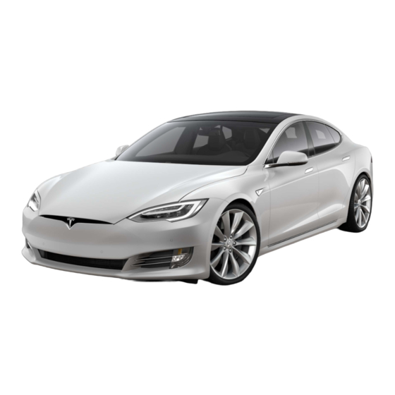 Tesla Model S 2019 Emergency Response Manual