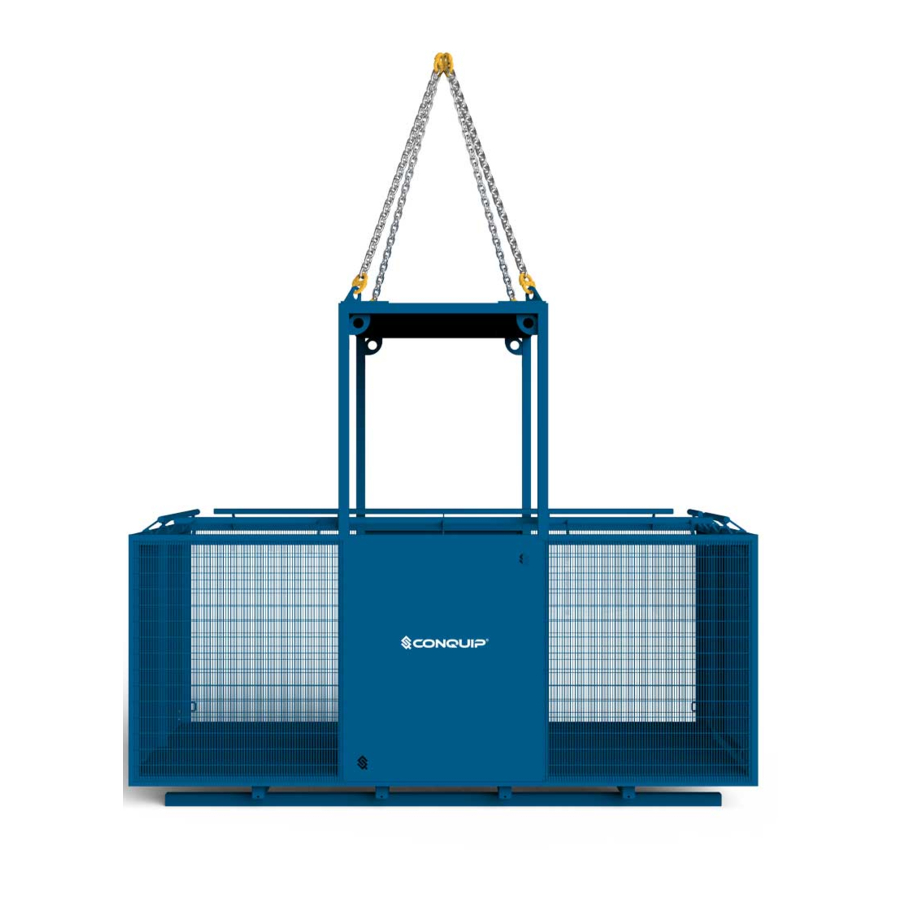 Conquip Rescue Cage User Manual