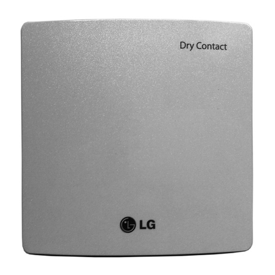LG Dry Contact Manuals