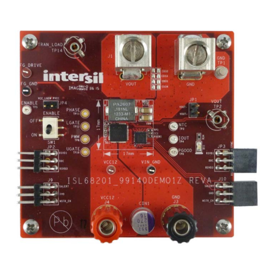 Renesas ISL68201-99140DEMO1Z User Manual