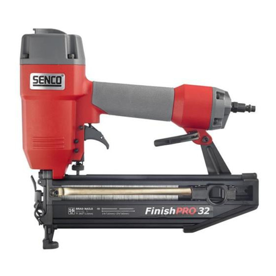 Senco FinishPro35 Operating Instructions Manual
