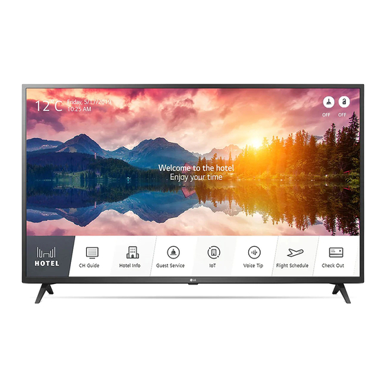 LG 65US660H Series Manuals