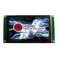 HAIDAR TECHNOLOGY SNT-N800480-50-CT Hardware Manual