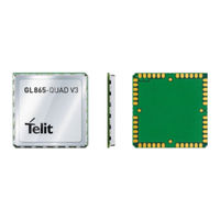 Telit Wireless Solutions GL865-DUAL V3 Hardware User's Manual
