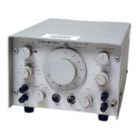 Wavetek 112 Instruction Manual