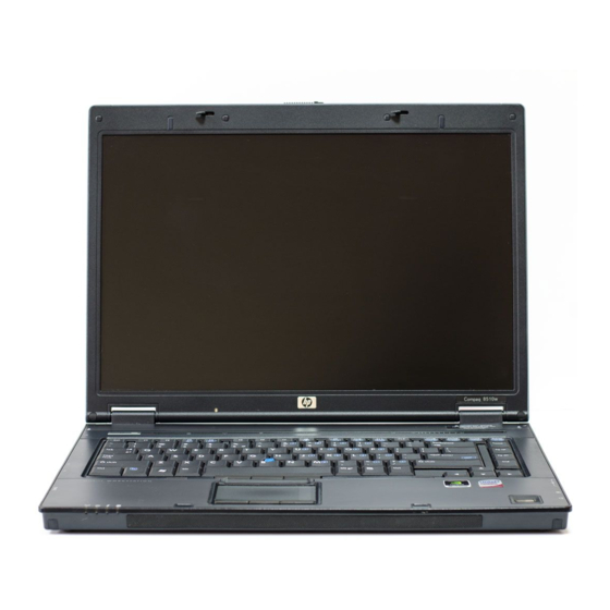 HP Compaq 8510p - Compaq Business Notebook Manuals