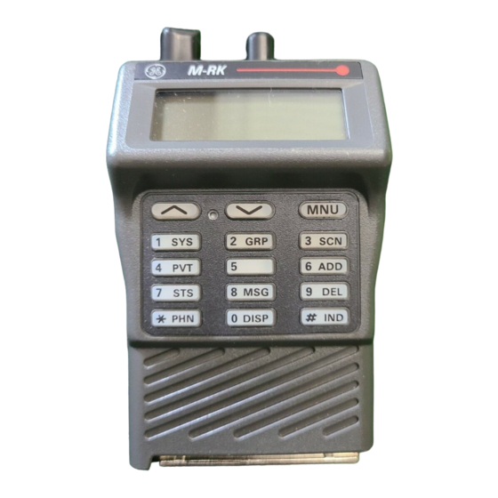 Ericsson M-RK Maintenance Manual