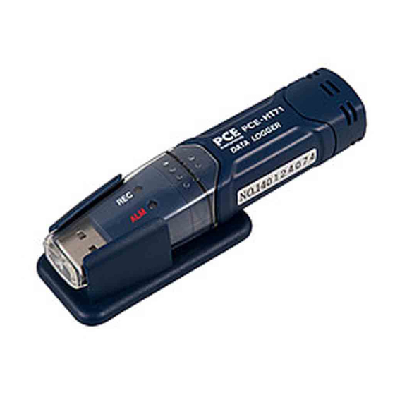 PCE Instruments PCE-HT 71N User Manual