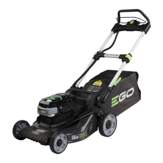 EGO LM2020E Operator's Manual