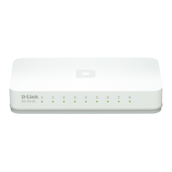 D-Link GO-SW-5E Manual