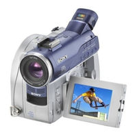 Sony DCR-DVD200 - Dvd Handycam Camcorder Operating Instructions Manual