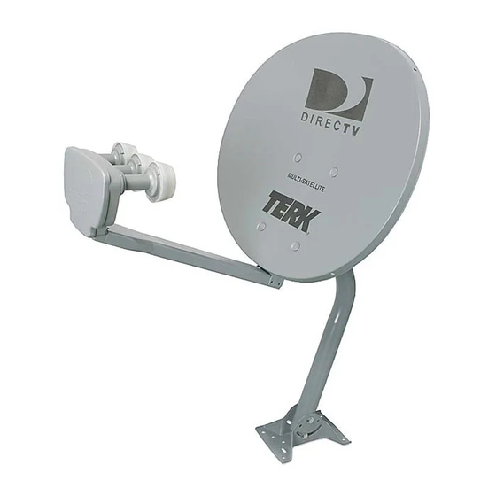 TERK Technologies Multi-Satellite Dish Antenna 1DIRECTV Installation Manual