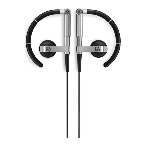 Bang & Olufsen EARSET 3i Manual