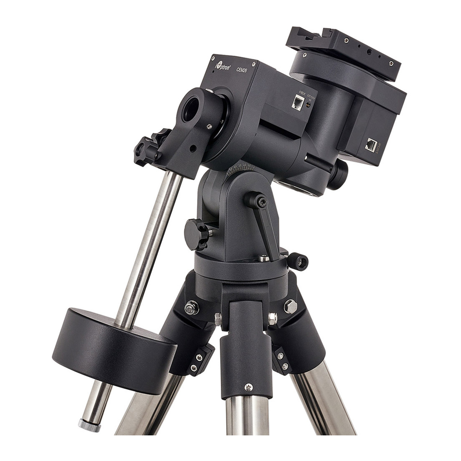 iOptron CEM26 Equatorial Mount Manuals