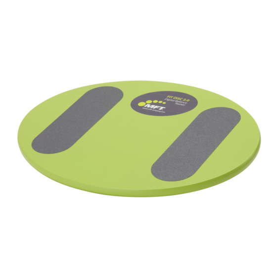 mft FIT DISC 2.0 Instruction Manual