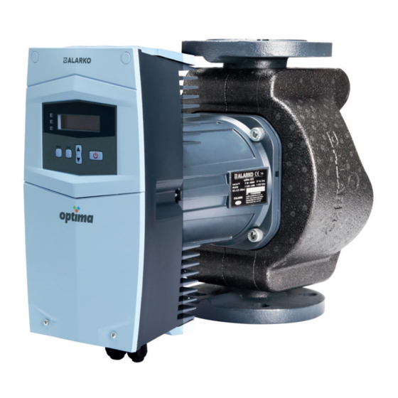 User Manuals: Alarko OPTIMA Circulation Pump