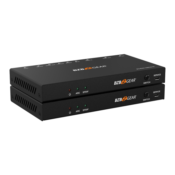 BZBGEAR BG-EXH-100C5 User Manual