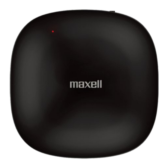 Maxell MSS-IRC1 User Manual
