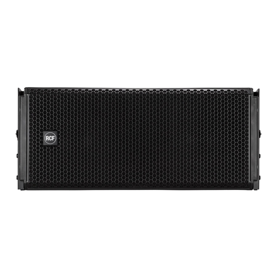 RCF HDL 38-AS Owner's Manual