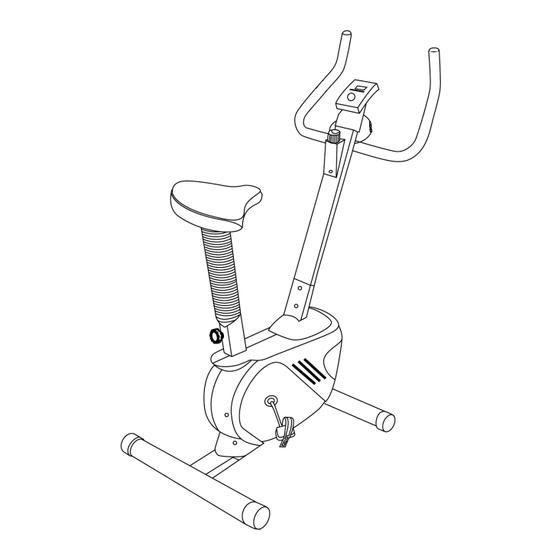 Weslo Pursuit 3.8 Bike Manual