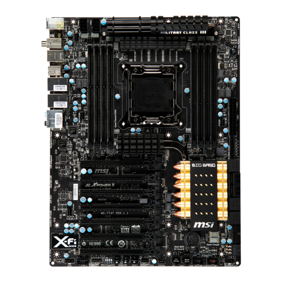 MSI Bg Bang-XPower II User Manual