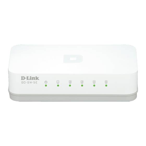 D-Link GO-SW-5E Features & Specifications