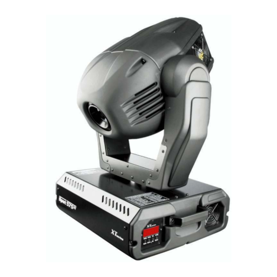 Robe Spot 575 XT Service Manual