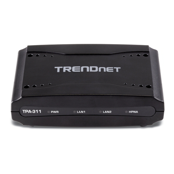 TRENDnet TPA-311 Quick Installation Manual