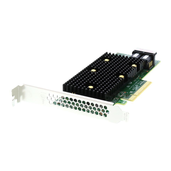 Broadcom HBA 9400-16i Quick Installation Manual