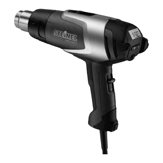 STEINEL HG 2320 E Manual