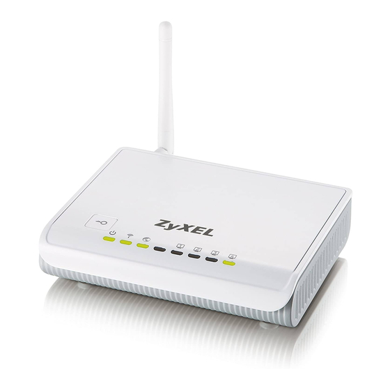 ZyXEL Communications NBG417N User Manual