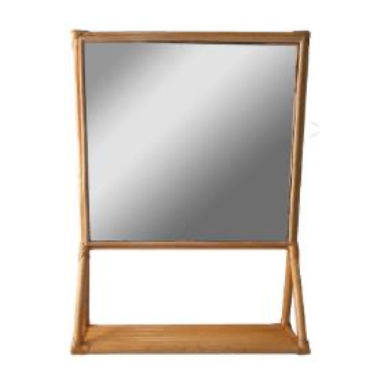 URBAN OUTFITTERS MARGOT SQUARE MIRROR Assembly Instructions