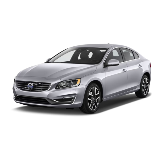 Volvo S60 2018 Owner's Manual