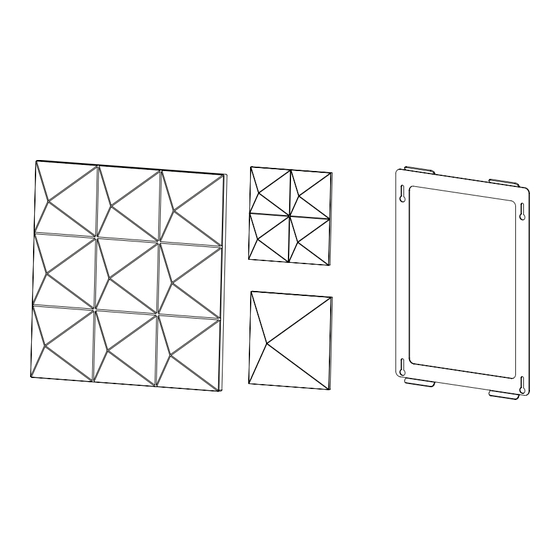 Verpan Mirror Sculptures 1 PYRAMID Assembly Instruction Manual