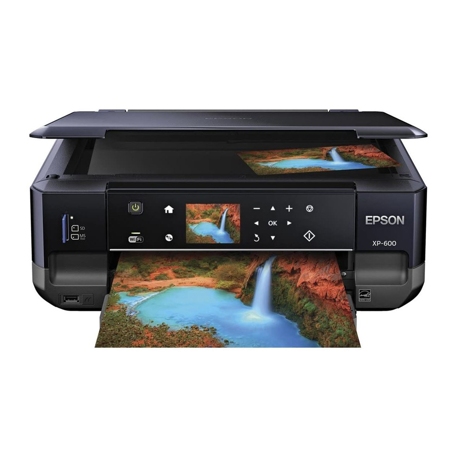 Epson XP-600 Start Here