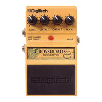 DigiTech Crossroads Eric Clapton Specification