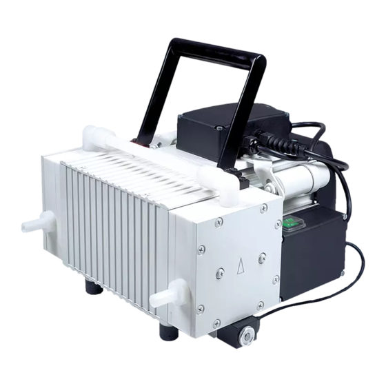 KNF N860 Translation Of Original Operating And Installation Instructions